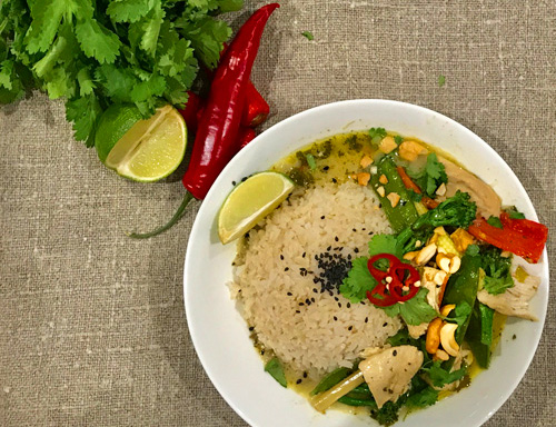 Green Thai Curry by THEFRIDA - Fresh & Nutritious Home Cooked Meals in Barnes